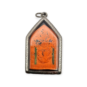 Thai amulet phra khun paen kaikook Phor Nhandeang Lucky Love Charm Bring Wealth