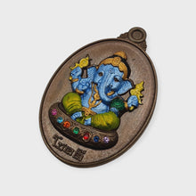 Thai amulet Lord Ganesh Chokdee Lucky edition Wat Sanamchai Bring Wealth Success Code 18 Nawaloha