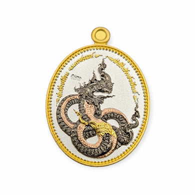 Thai amulet Phaya Naga Nakkarah Lp Phat Wat Huayduan Bring Wealth Lucky fortune