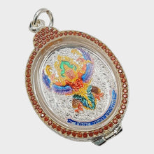 Thai amulet rian Phaya Krut Garuda, Chokelarp Baramee edition Lp Liang Wat Jomkade