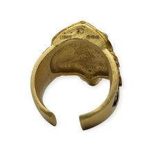 Thai amulet Taowesuwan Ring Vessa Pusa LP Liang Adjustable Brass Code 111