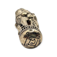 Special Thai Amulets Takrut Kumanthong Na Plod Nhee / No debt edition blessed by Aj Subin.