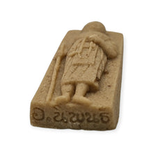 Thai Amulet Standing Monk Phra Ajarn Nipon Rice Powder Wat Lon Takrut Gemstone