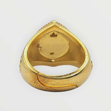 Thai amulet ring Taowesuwan Sayobpairee edition Lp Phat Wat Huayduan size 63 - 65 big size