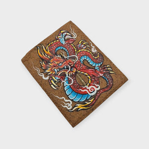 Thai Amulet Sarika Bird with Back with Dragon – Lersi Noi Blessed Love Wealth Charm