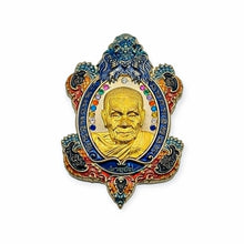 Thai Amulet Dragon Turtle Longevity Edition LP Im Code No.1 Gold Mask Noppakao Gems Wealth Protection