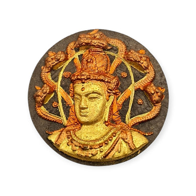 Thai amulets Phra Jatukam Ramathep Rachandham edition, Wat Mahathat BE 2550 Luang Nui