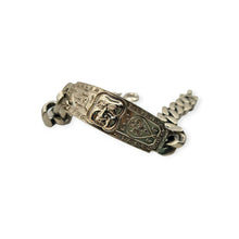 Thai Pranboon Mask Bracelet Wealth Protection Charm Wat Yang Yai Alpaka