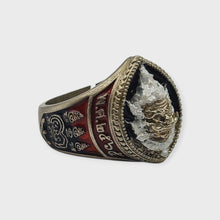 Thai amulet ring Taowesuwan Sayobpairee edition Lp Phat Wat Huayduan size 64 - 66 big size