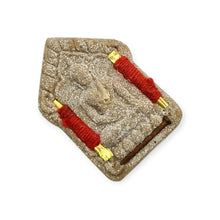 Thai amulet Khun Pean Prai Mae Takien Thong LP Sompong with Phor Ngang