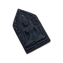 Thai amulet Phra Khun Paen back with gold takrut Lp Chamnan Lucky Love attraction charm, bring good fortune