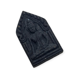 Thai amulet Phra Khun Paen back with gold takrut Lp Chamnan Lucky Love attraction charm, bring good fortune