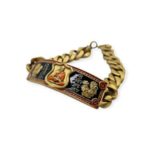 Thai Amulet Bracelet Les Pan Lan 2 LP Phat 100 Years Anniversary Brass Enamel