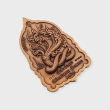 Thai Amulet Taowesuwan Jaosur Lanna back with Naga Wat Ronhkumluang BE 2565