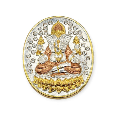 Thai amulet rian Lord Ganesh Pang Dagadusheth Lucky Charm Pendant Bring Success with waterproof case
