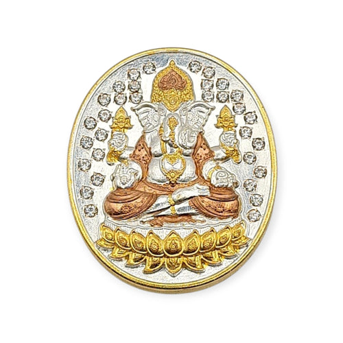 Thai amulet rian Lord Ganesh Pang Dagadusheth Lucky Charm Pendant Bring Success with waterproof case