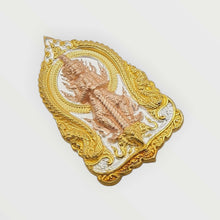 Thai Amulet Taowesuwan Jaosur Lanna back with Naga Wat Ronhkumluang BE 2565