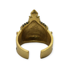 Thai amulet Taowesuwan Ring Vessa Pusa LP Liang Adjustable Brass Code 111