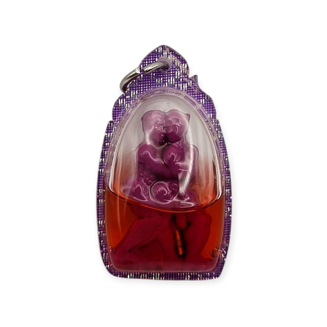 Thai amulet innku Saneah Yodchay Amulet by Lersi Somdeth (Kruba Deth)Love Attraction Charm