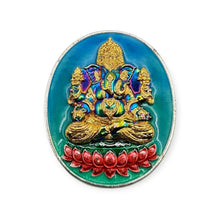 Thai amulet Lord Ganesh / Ganesha Klung Maha Sombat Sap Teva Wat Keakmuaglek Wealth Success Lucky Pendant