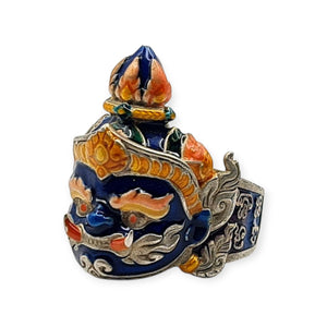 Thai amulet ring Taowesuwan Ruaysap Lp Phat Wat Huayduan size 56 - 62 Protection Charm pendant