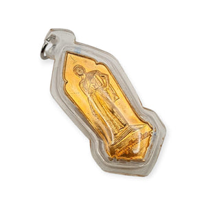 Thai amulet rian Yamo back with Nai Kanomtom Lp Chan Wat Tumphrathammat Protection Bring Luck