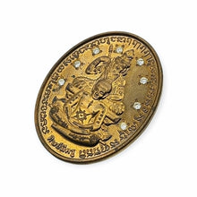 Thai Amulet LP Im Sith Mee Kru Edition 8 Directions Yant Sacred Gemstone Amulet