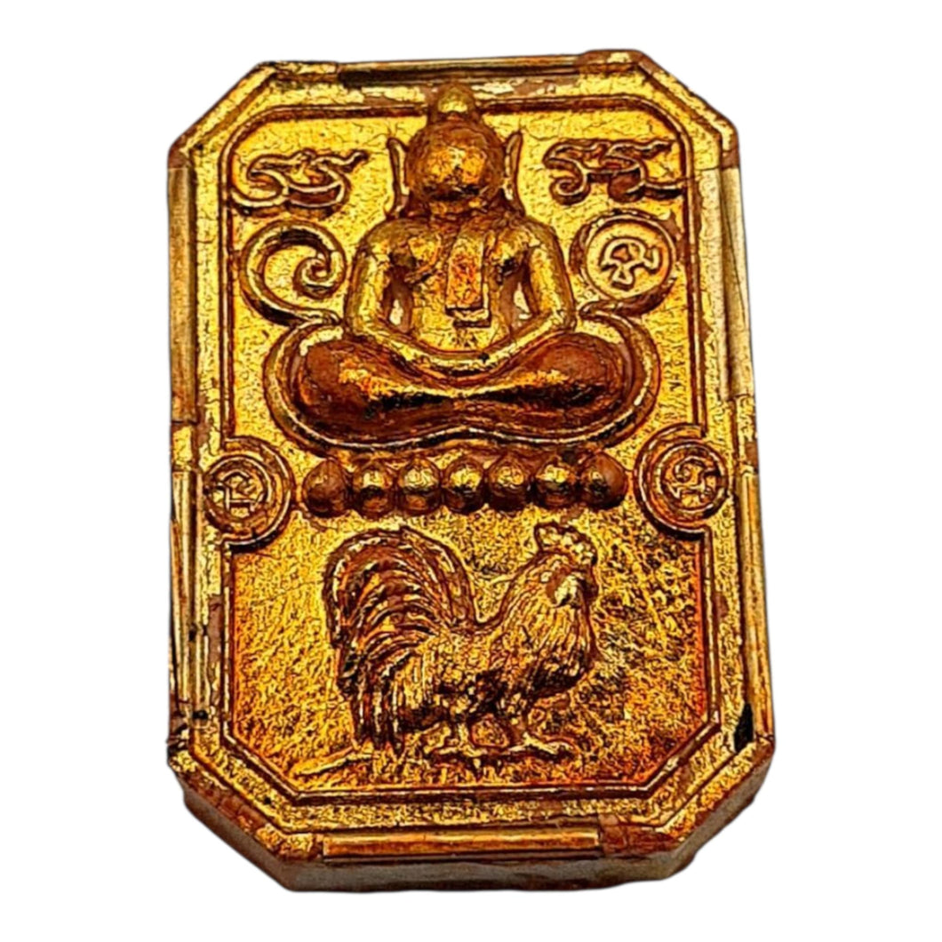 Thai Amulet Phra Somdej Song Kai “Ruay Kai Tone” Edition by LP Maha Sila – Wealth & Prosperity Blessing