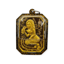 Thai Amulet Female Goddess Love Success Lucky Charm Pendant Gambling Casino with Maha Saneah Oil Genuine Holy Blessed Powerful Talisman
