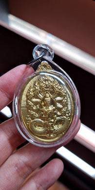 Thai amulet rian 9 Artibbadee Nakkarah Lp Chanai BE 2565 Protection Metta Maha Niyom Grant wishes