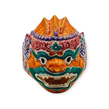 Thai amulet ring Hanuman Monkey King Lucky Charms Pendant Protection Bring Wealth Lp Im Genuine Authentic Adjustable Size 62 - 68