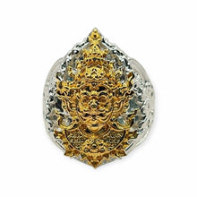 Thai Taowesuwan Ring LP Wan Ruay Nurduang BE2563 2k Gold Face Size 59 Code 49
