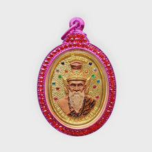 Thai amulet Lersi Narod LP Liang Wat Jomkade Nur Duang Gold 35 Made Code 30