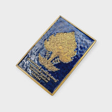 Thai Amulet Phra Somdej Prok Po, Bodhi Tree Background Silver Mask Coated – Wat Hangnum (Code No. 34) Lp Phat Wat Huayduan