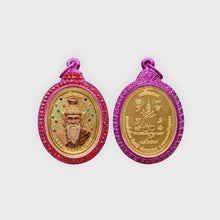 Thai amulet Lersi Narod LP Liang Wat Jomkade Nur Duang Gold 35 Made Code 30