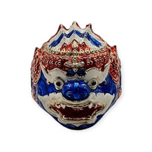Thai amulet ring Hanuman Monkey King Lucky Charms Pendant Protection Bring Wealth Lp Im Genuine Authentic Adjustable Size 62 - 68