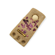 Thai Amulet Standing Monk Phra Ajarn Nipon Rice Powder Wat Lon Takrut Gemstone