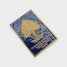 Thai Amulet Phra Somdej Prok Po, Bodhi Tree Background Silver Mask Coated – Wat Hangnum (Code No. 34) Lp Phat Wat Huayduan