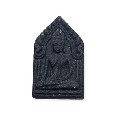 Thai Amulet Phra Khun Paen with Gold Takrut by LP Chamnan – Lucky Love & Fortune Charm