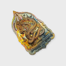 Thai Amulet Taowesuwan Jaosur Lanna back with Naga Wat Ronhkumluang BE 2565