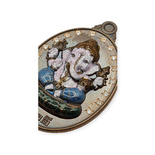 Thai amulet Lord Ganesh Chokdee Lucky edition Wat Sanamchai Bring Wealth Success Lucky Charm Pendant Waterproof case Genuine holy blessed
