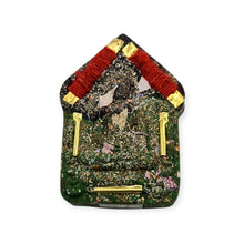 Thai amulet Khun Pean Prai Mae Takien Thong LP Sompong with Hanuman locket