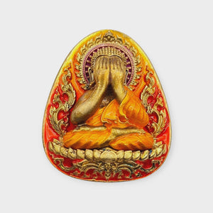 Thai Amulet Phra Pidta Jumbo Kanhok Kang “Win Over Poverty” Plodnhee Edition – Wat Tumsingtothong (LP Toh)