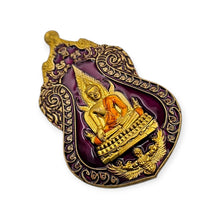 Thai Amulet Phra Phuttha Chinnarat Phaya Krut Garuda LP Phat Wat Huai Duan Phra Phrom Lucky Pendant