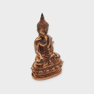 Phra Kring Medicine Buddha Amulet – Lp Phat Wat Huayduan BE 2563 – Copper Polished Material – Healing Protection Wealth Thai Buddhist Amulet
