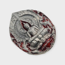 Thai amulet Phra Phuttha Chinnarah with Phra Phrom (Four-Faced Buddha) Lp Phat