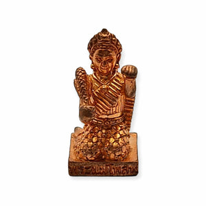 Thai amulet rooplor little statue Phra Mae Posob Goddess of Rice BE 2554 Lucky Protection Attracted Wealth Genuine Authentic