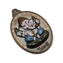 Thai amulet Lord Ganesh Chokdee Lucky edition Wat Sanamchai Bring Wealth Success Lucky Charm Pendant Waterproof case Genuine holy blessed