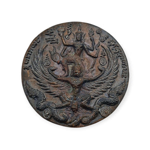 Thai amulet Rian Phra Narai Song Krut with Hanuman 8 arms Trimaht'50 Lp Kalong Lucky Protection Maha Mongkol