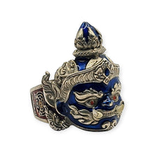 Thai amulet ring Taowesuwan Ruaysap Lp Phat Wat Huayduan size 56 - 62 Protection Charm pendant